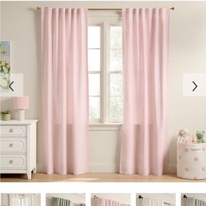 Pottery Barn Evelyn Light Filtering Curtains